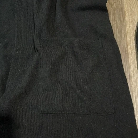 Torrid Open Front Black Cardigan - Size 0 - Picture 3 of 3
